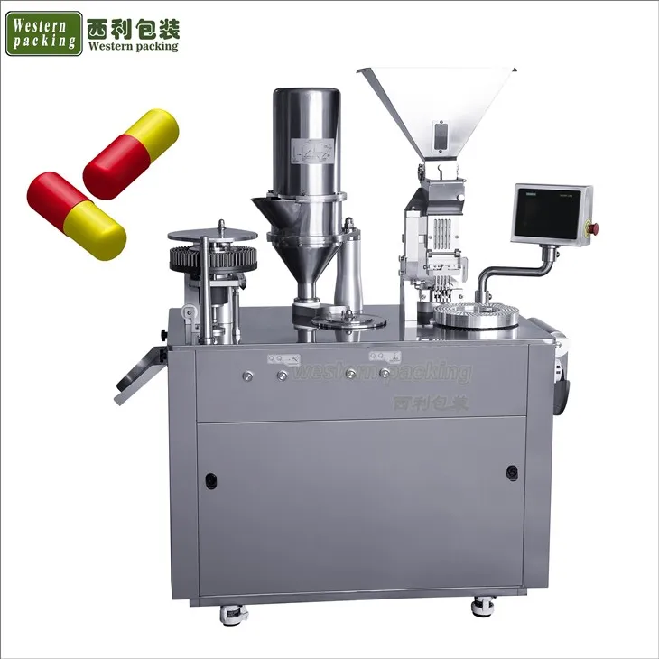 ماكينة تعبئة كبسولات البودرة